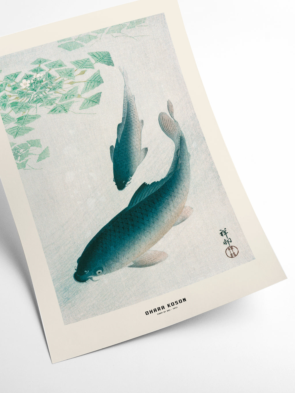 Ohara Koson - carp or koi