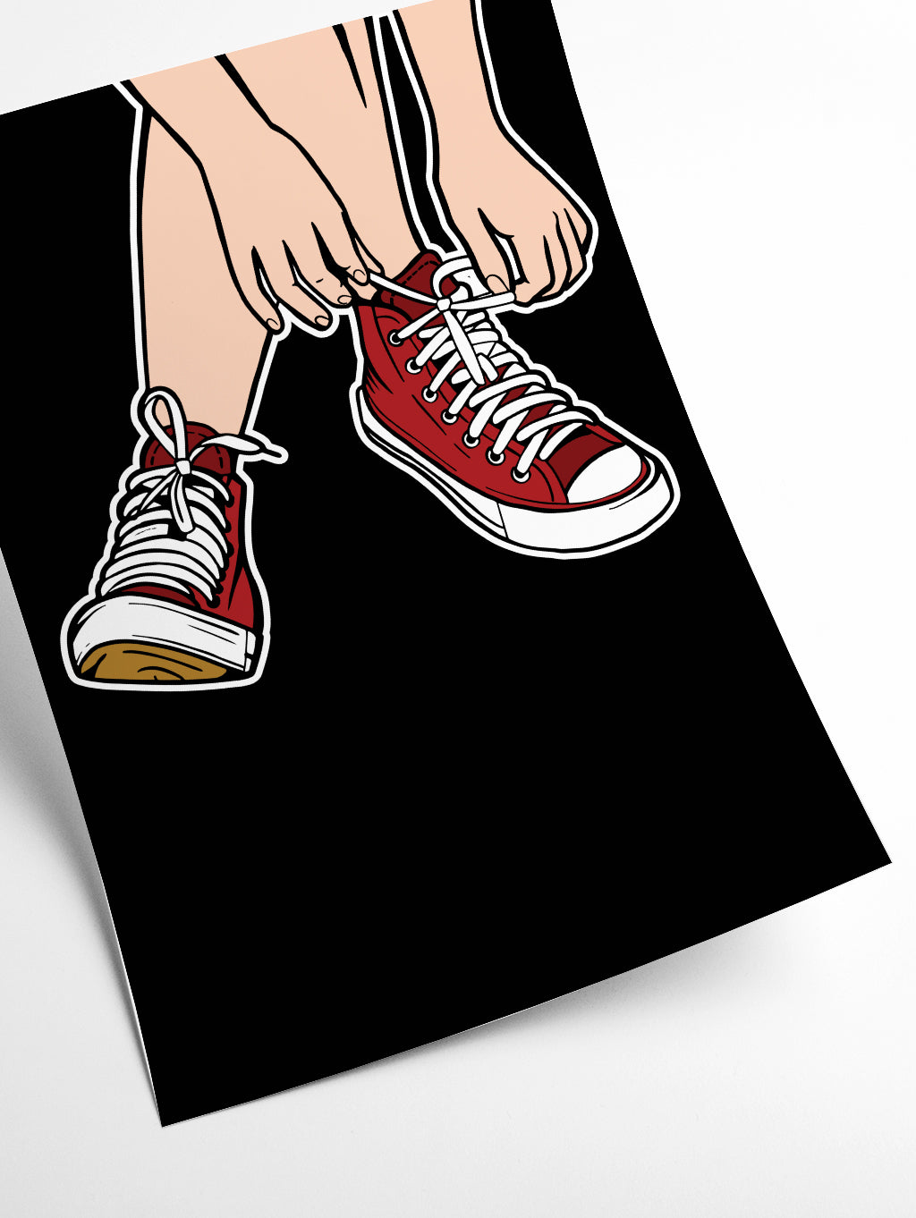 Tie your shoe laces