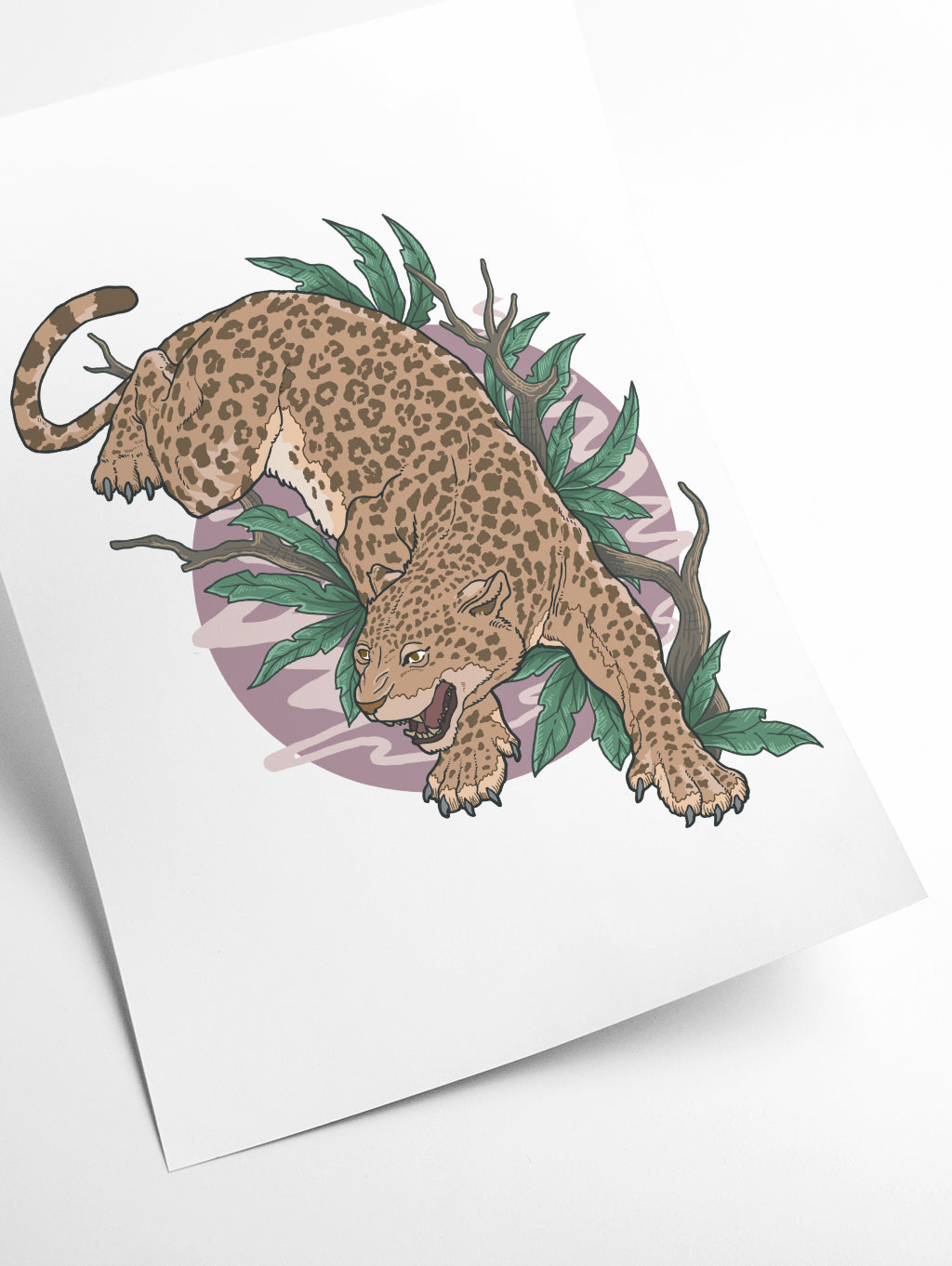 Wild leopard