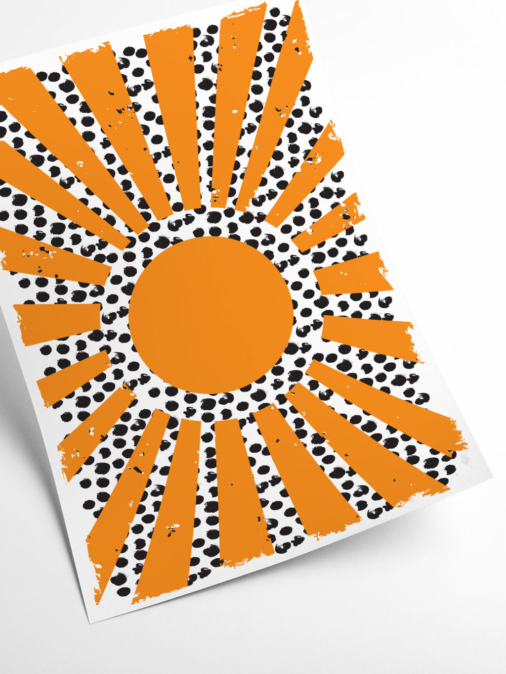 70's inspired sun