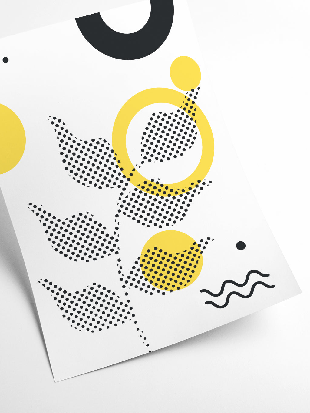 Abstract Halftone Shapes 4