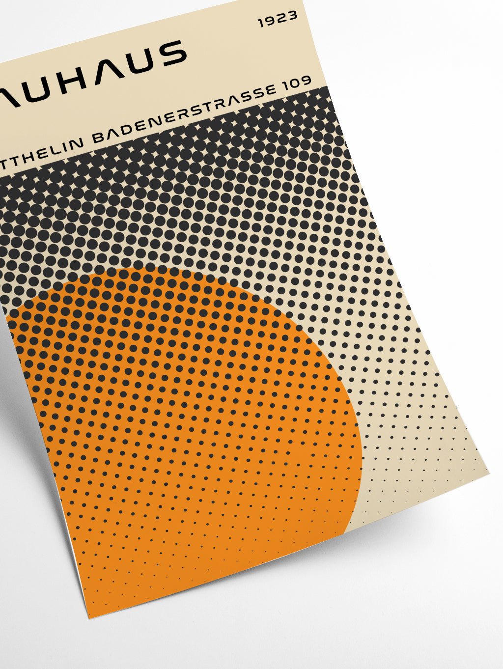 bauhaus geometric yellow vibe II