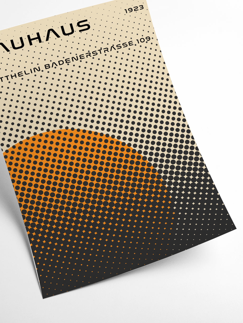 bauhaus geometric yellow vibe