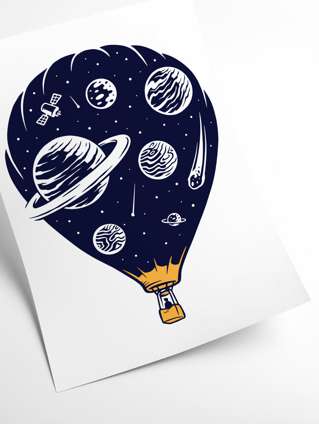Hot air baloon universe