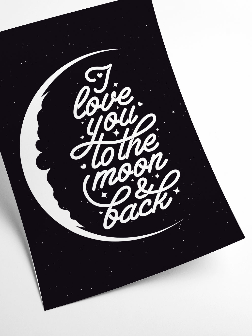 I love you to the moon and back copy