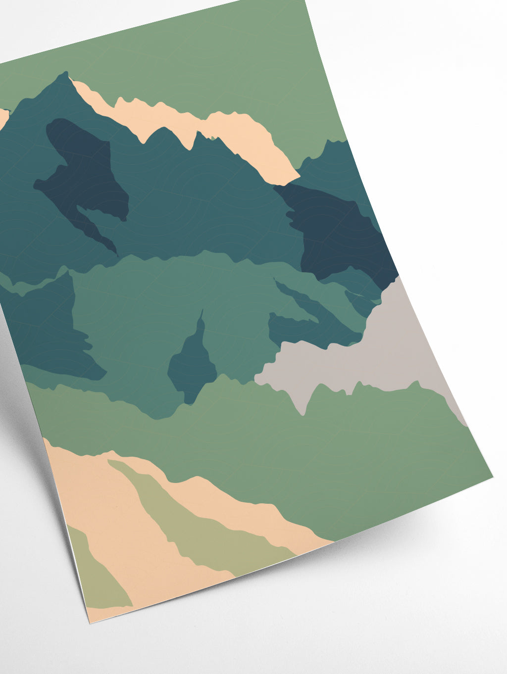 Japanese mountain range