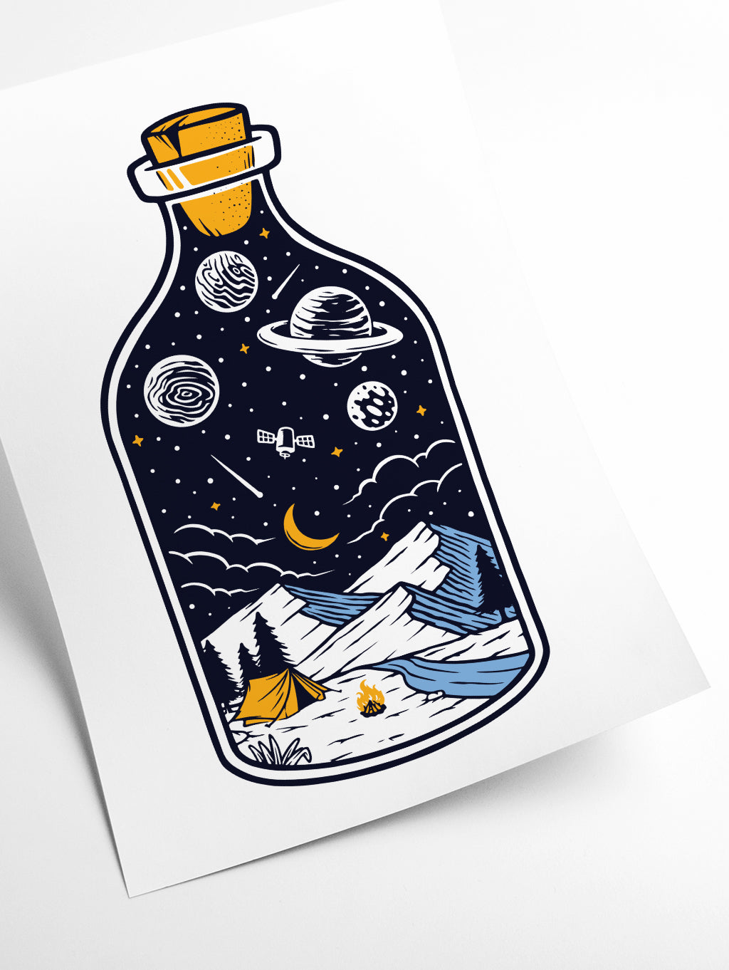 The universe in a bottle