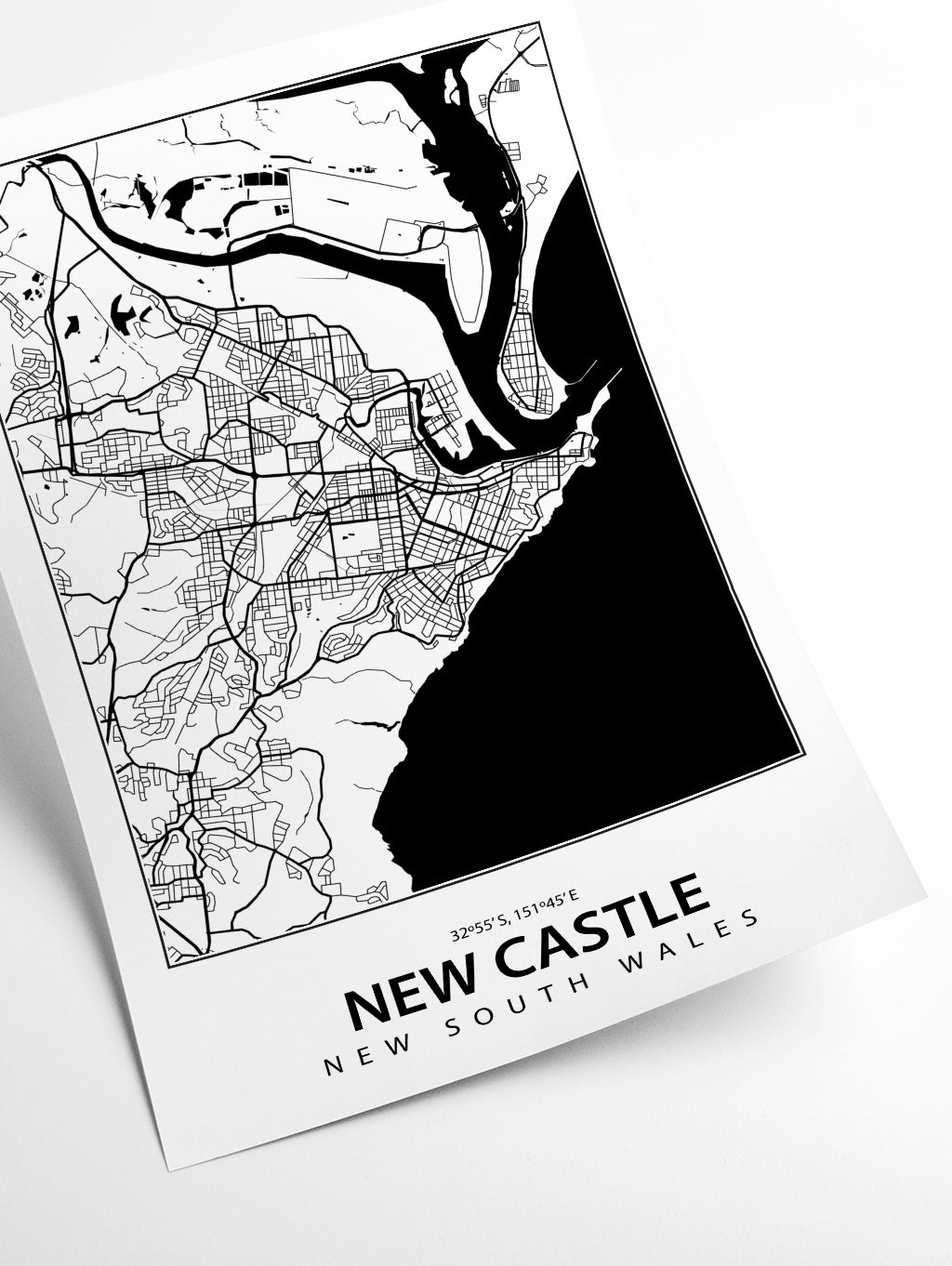Map of New Castle