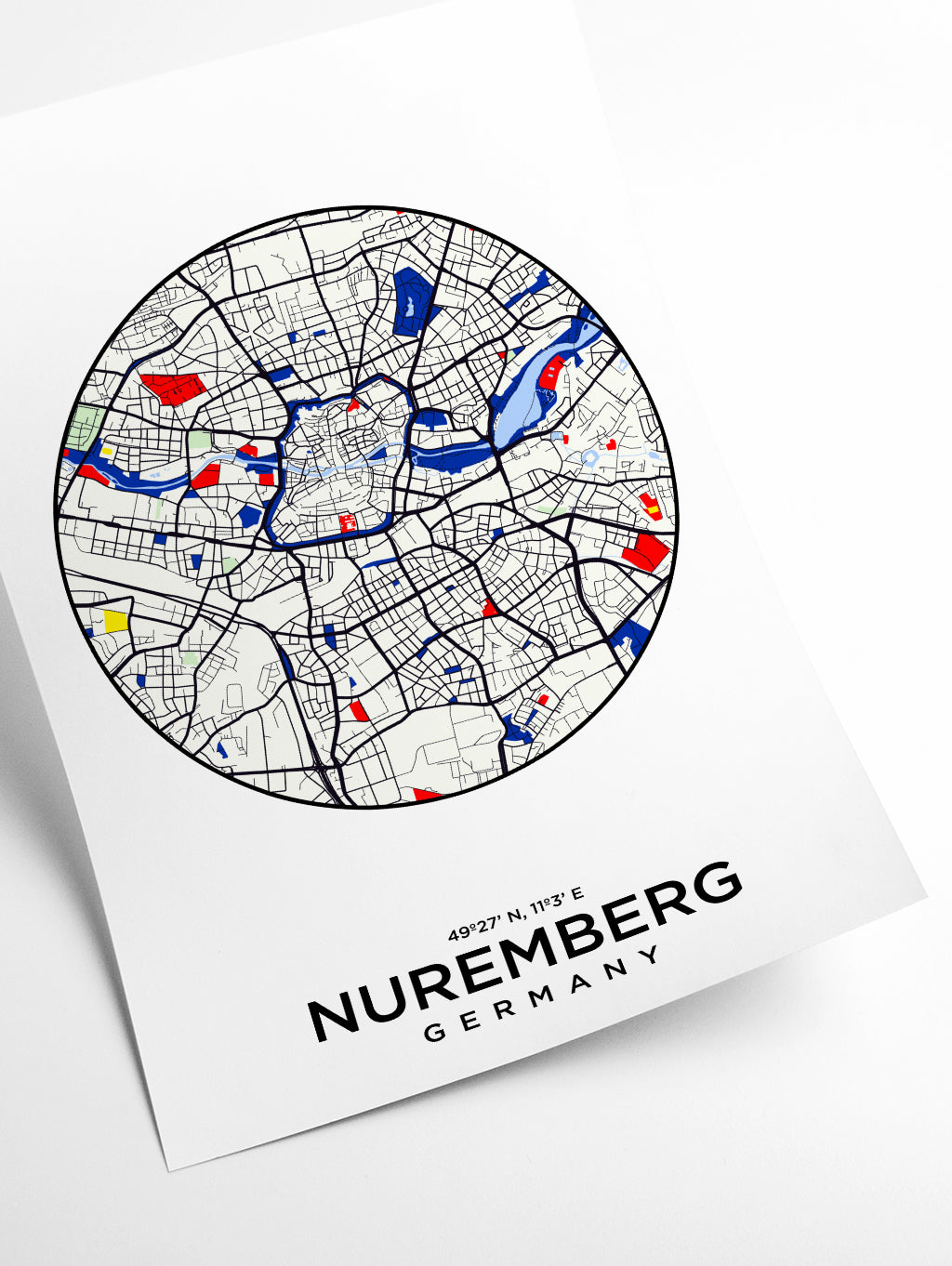 Map of Nuremberg