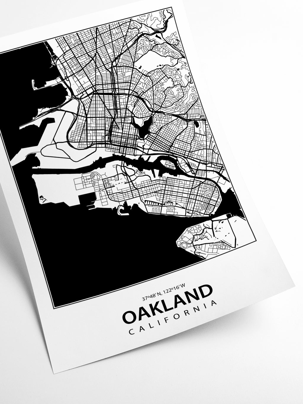 Map of Oakland