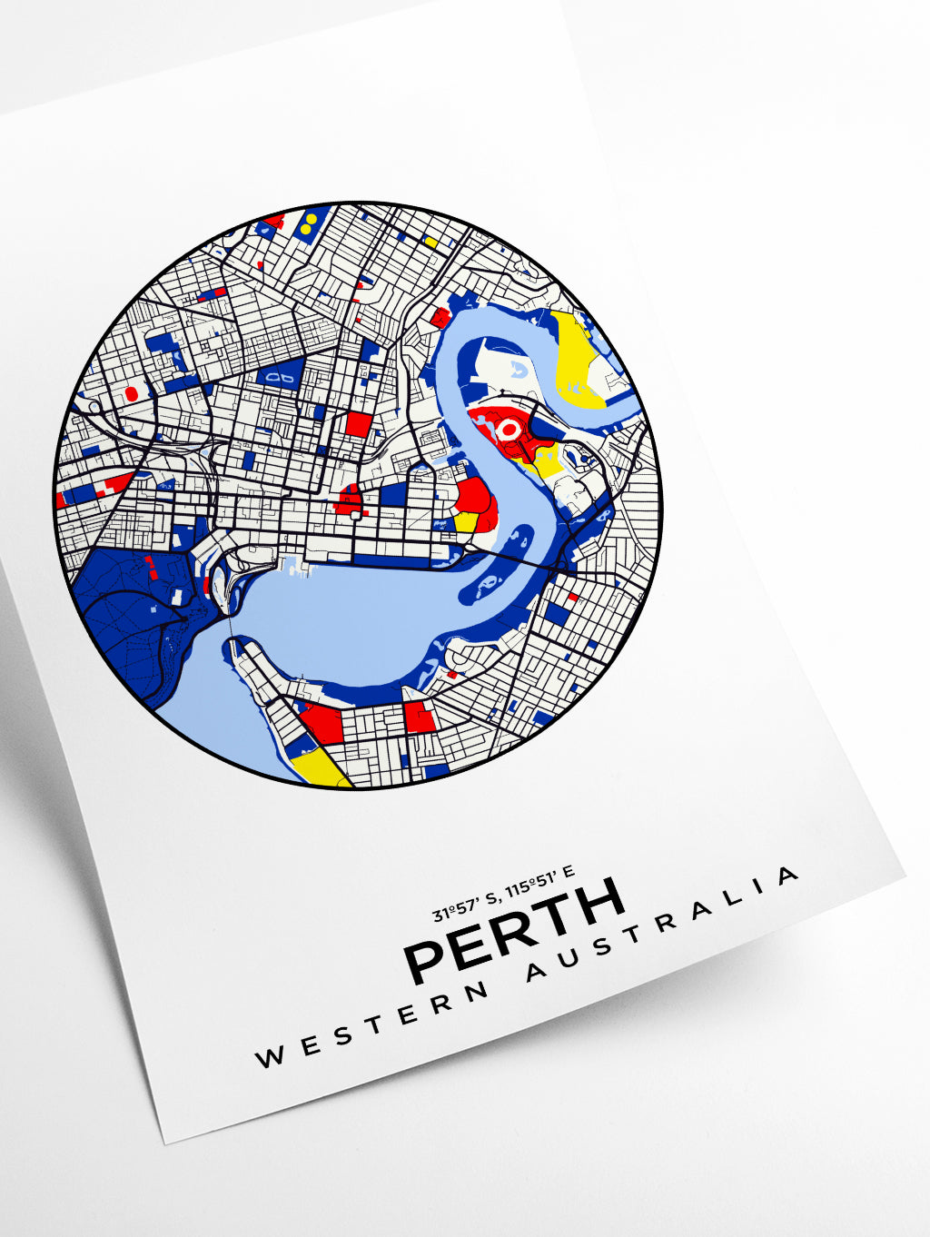 Map of Perth 1