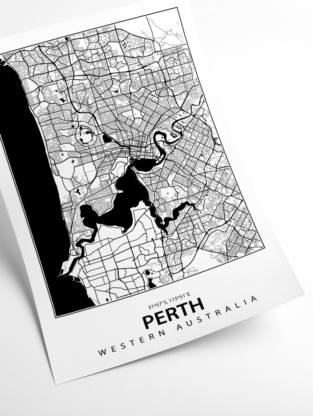 Map of Perth