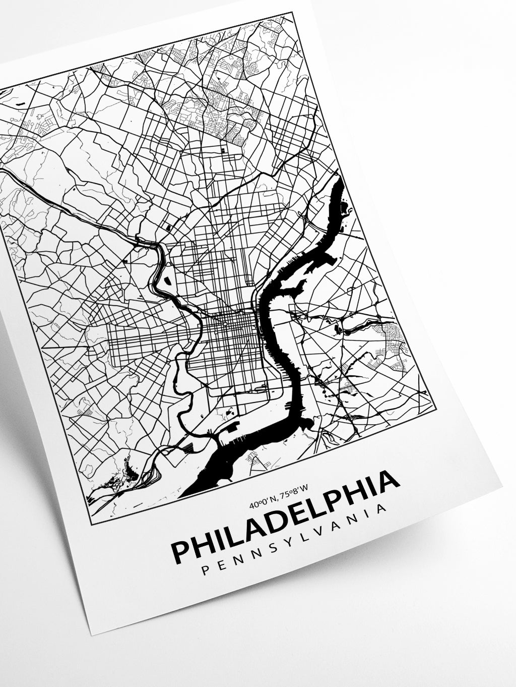 Map of Philidelphia