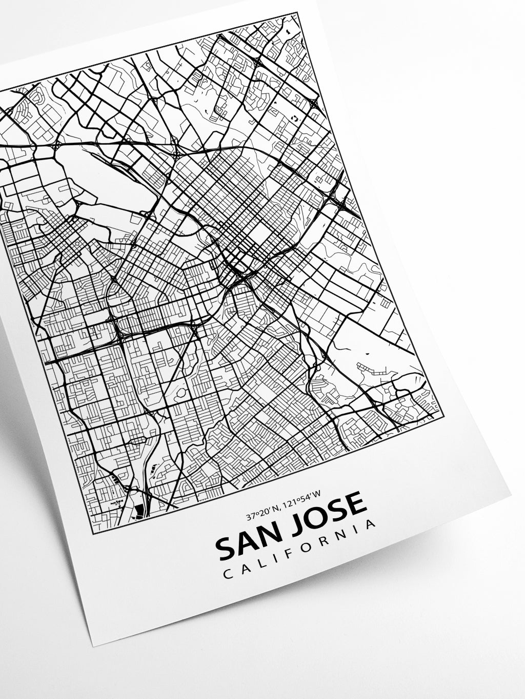 Map of San Jose