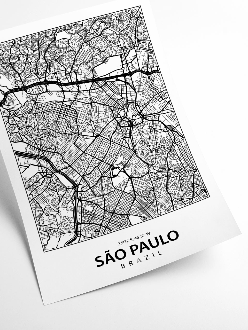 Map of Sao Paulo