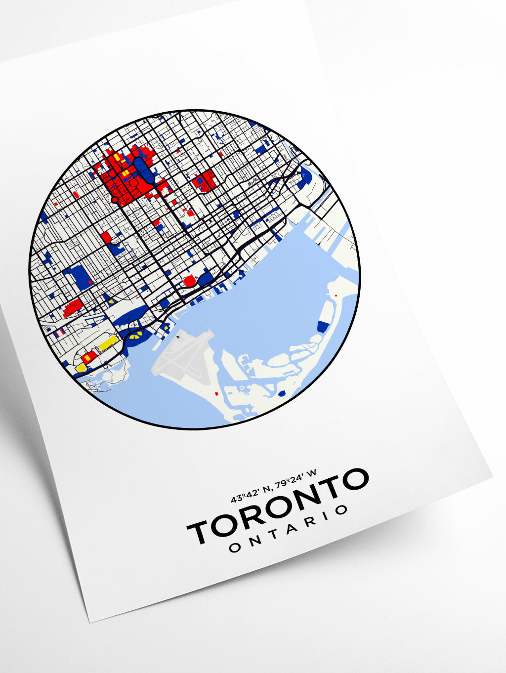 Map of Toronto
