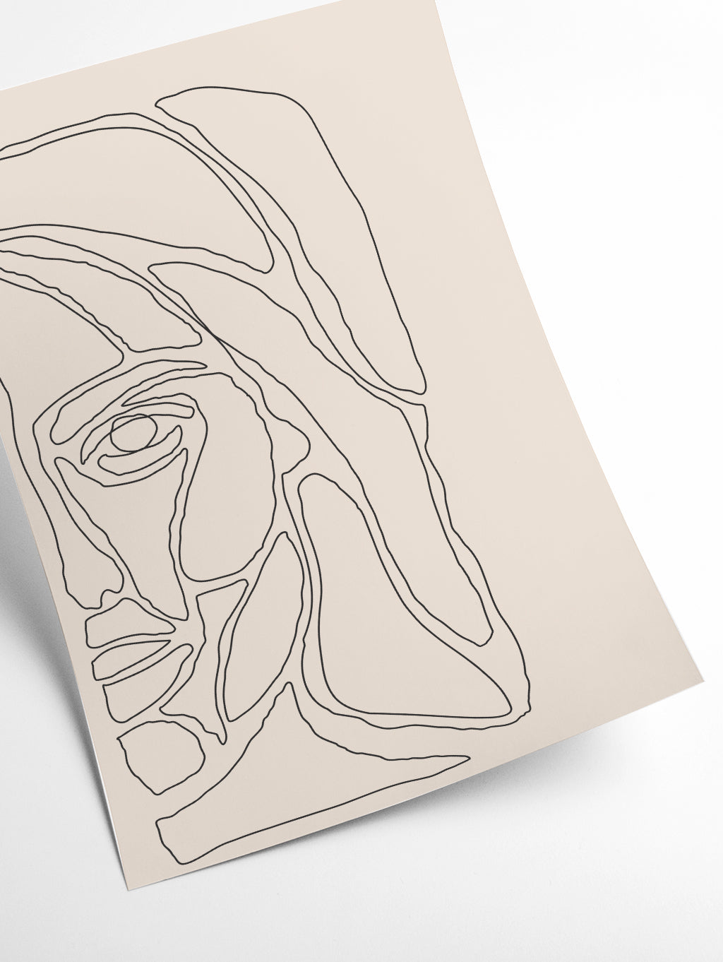Abstract Face Lines #2