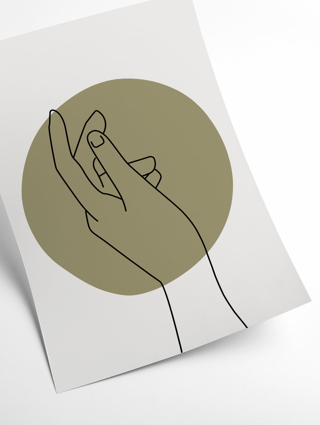 Abstract Minimal Hand #3