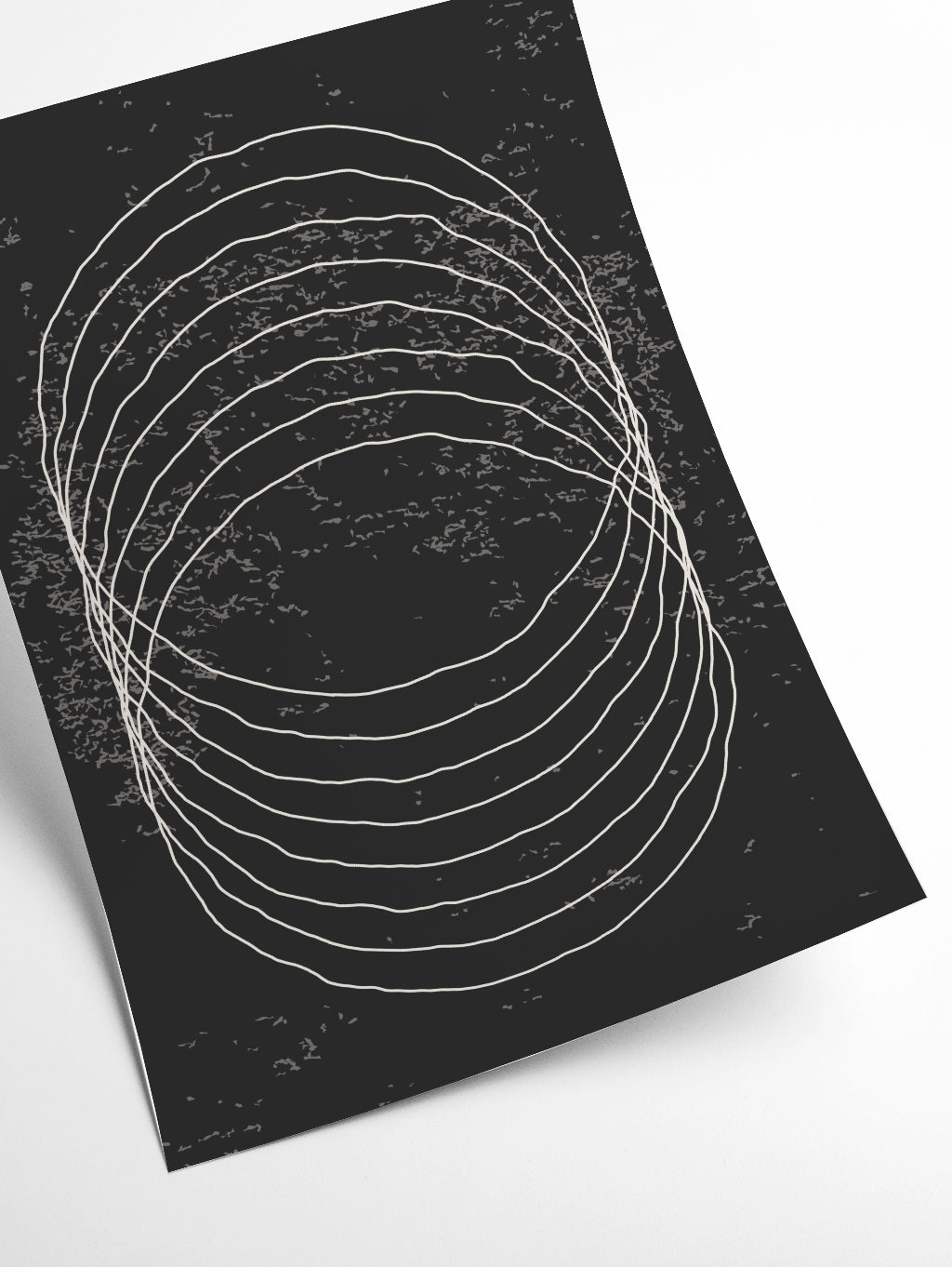 Black and white circles