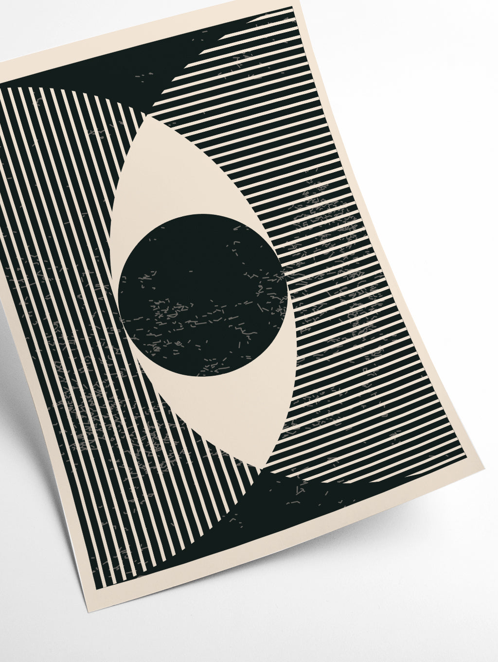 Black and white geometric shapes #2