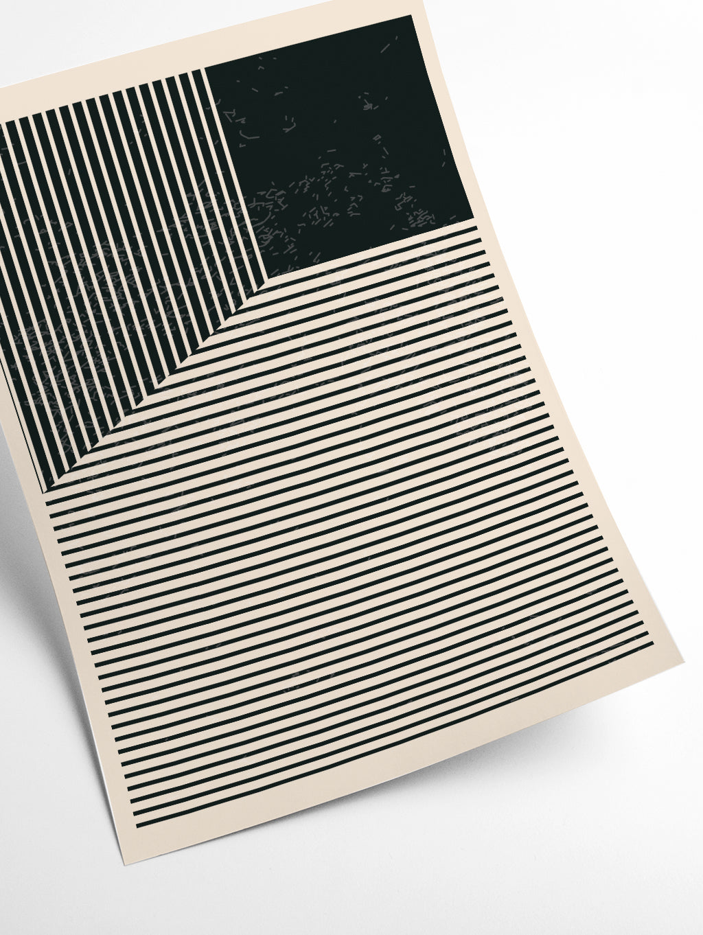 Black and White Lines Series #1