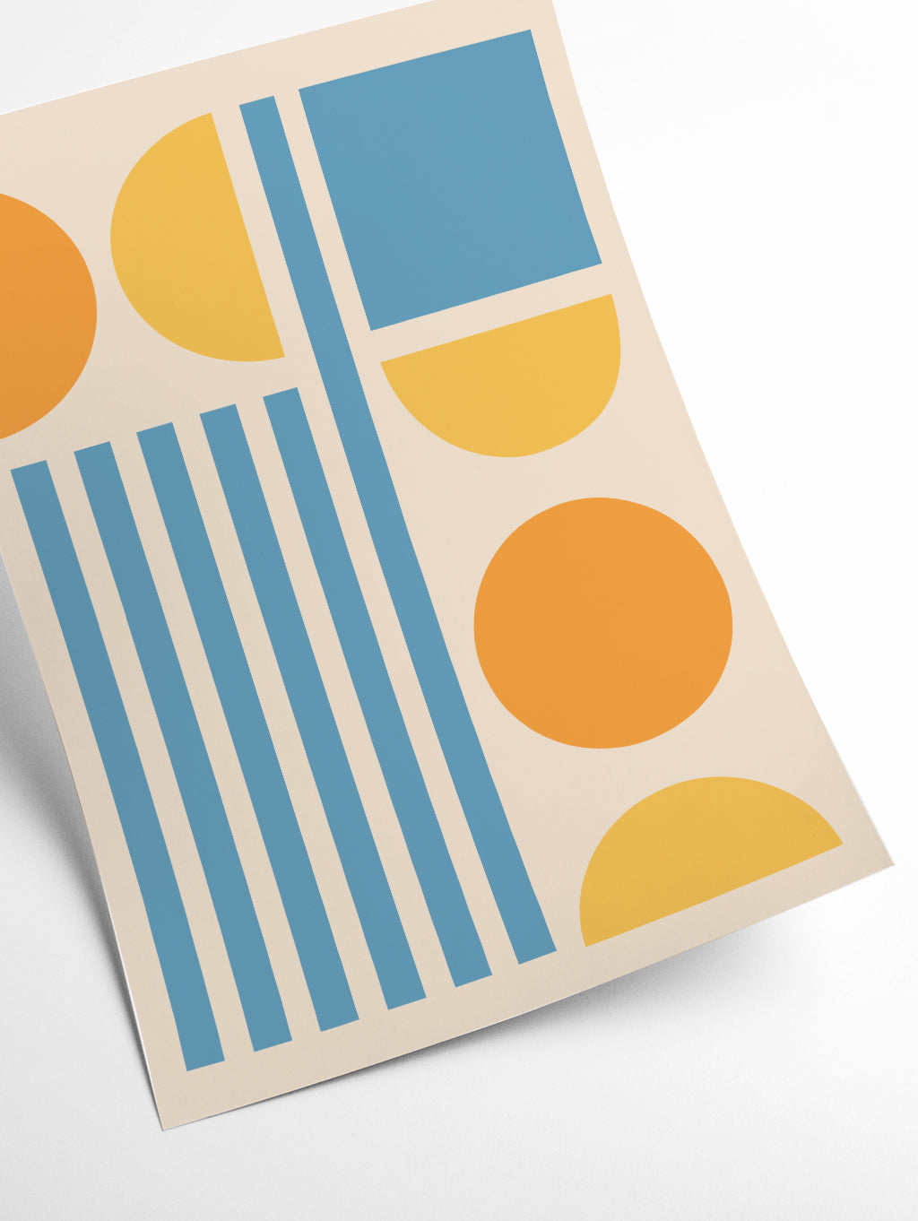 Bright Minimal Shapes Series #3