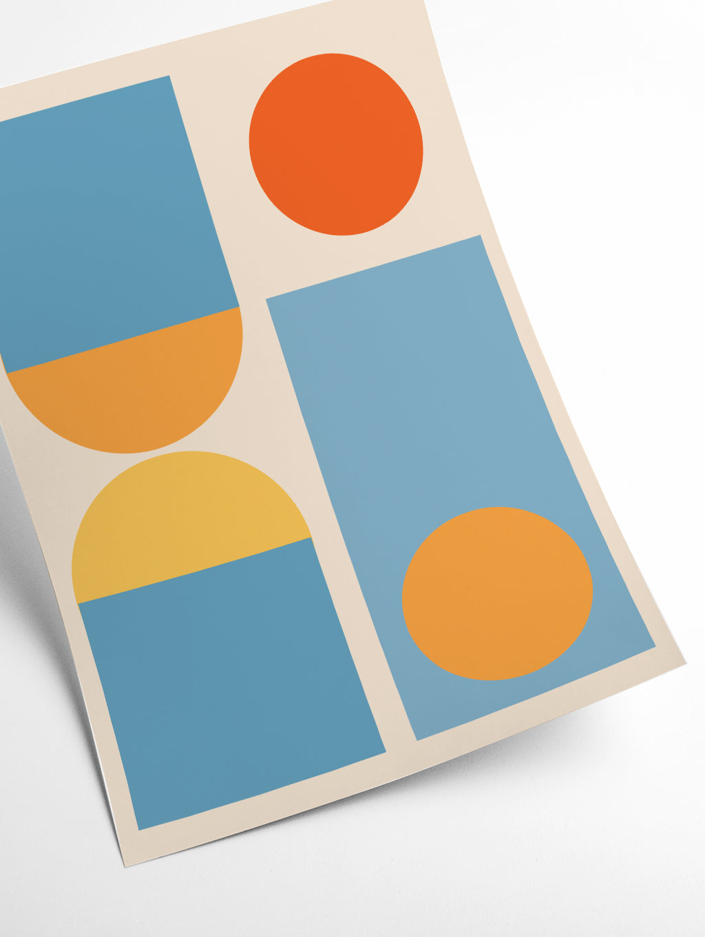 Bright Minimal Shapes Series #4