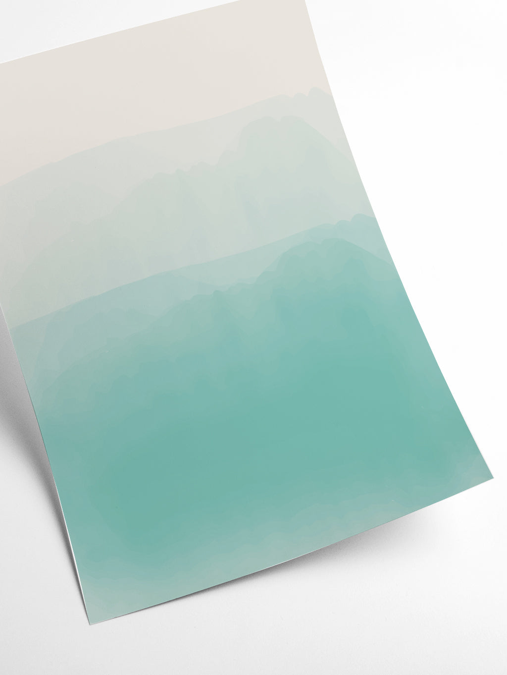 Light Green Watercolor Series #3