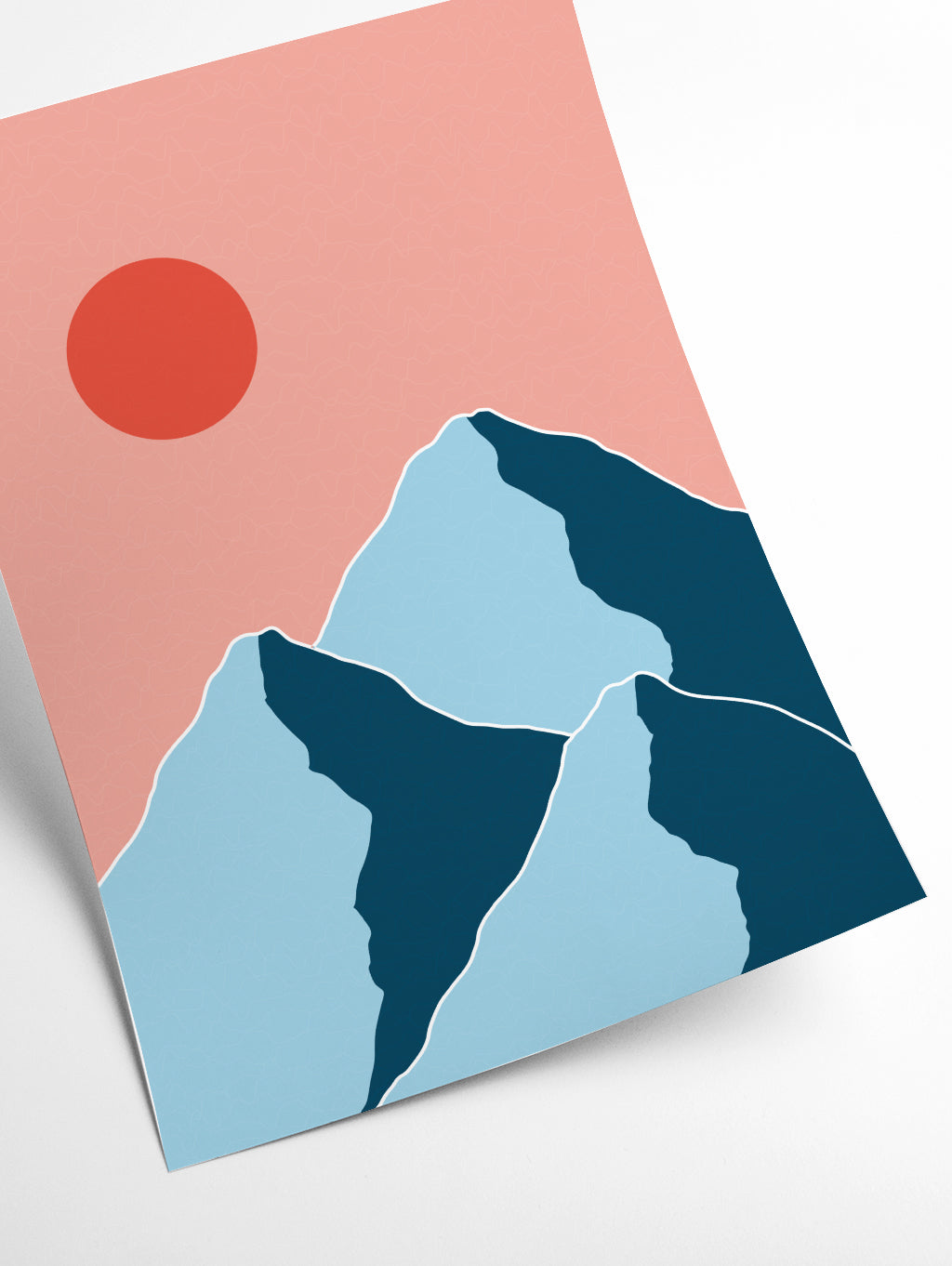 Minimal Mountain Tops #2