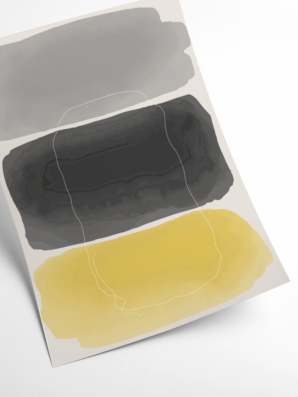 Watercolor Shapes Series #3