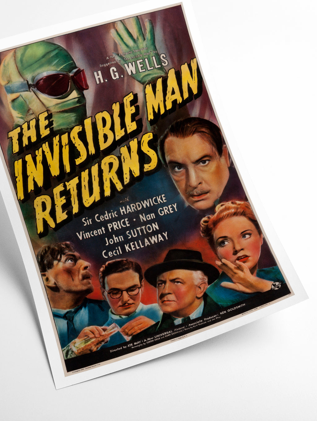 The Invisible Man Returns