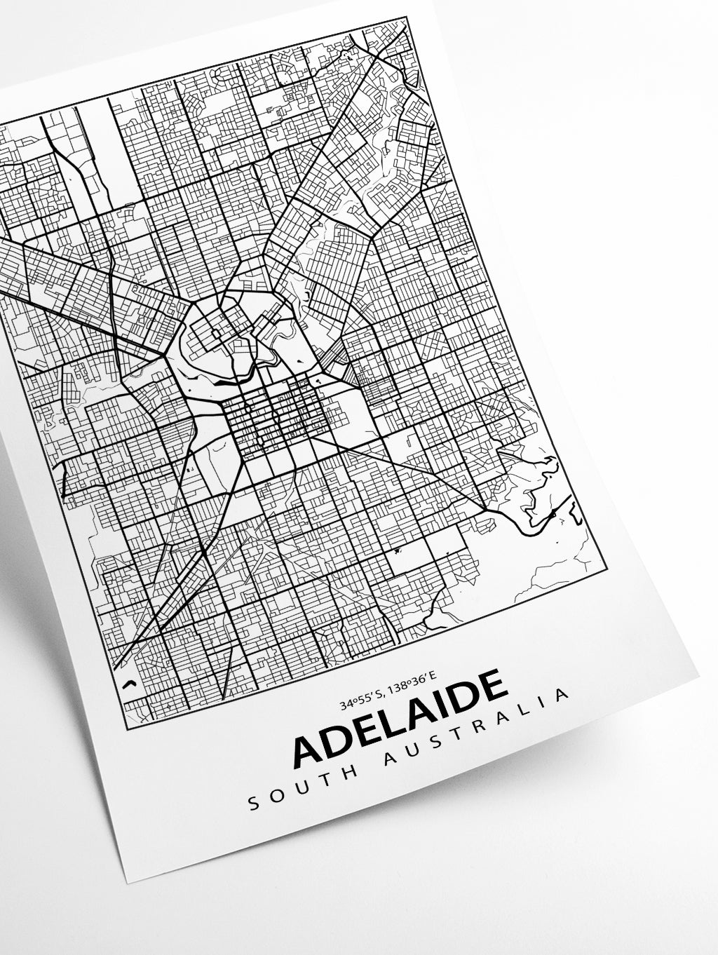 Map of Adelaide