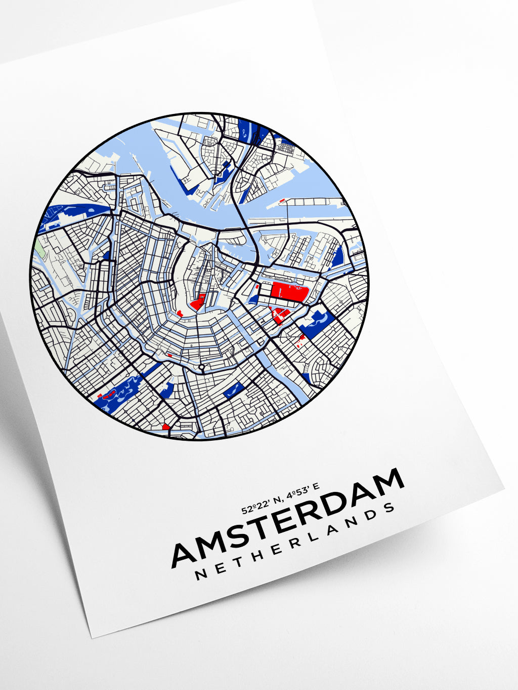 Map of Amsterdam