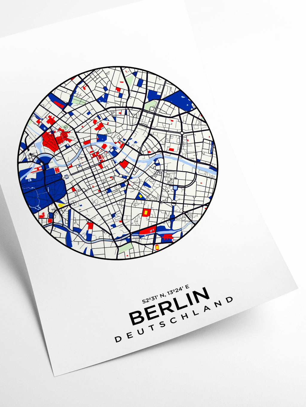 Map of Berlin 1