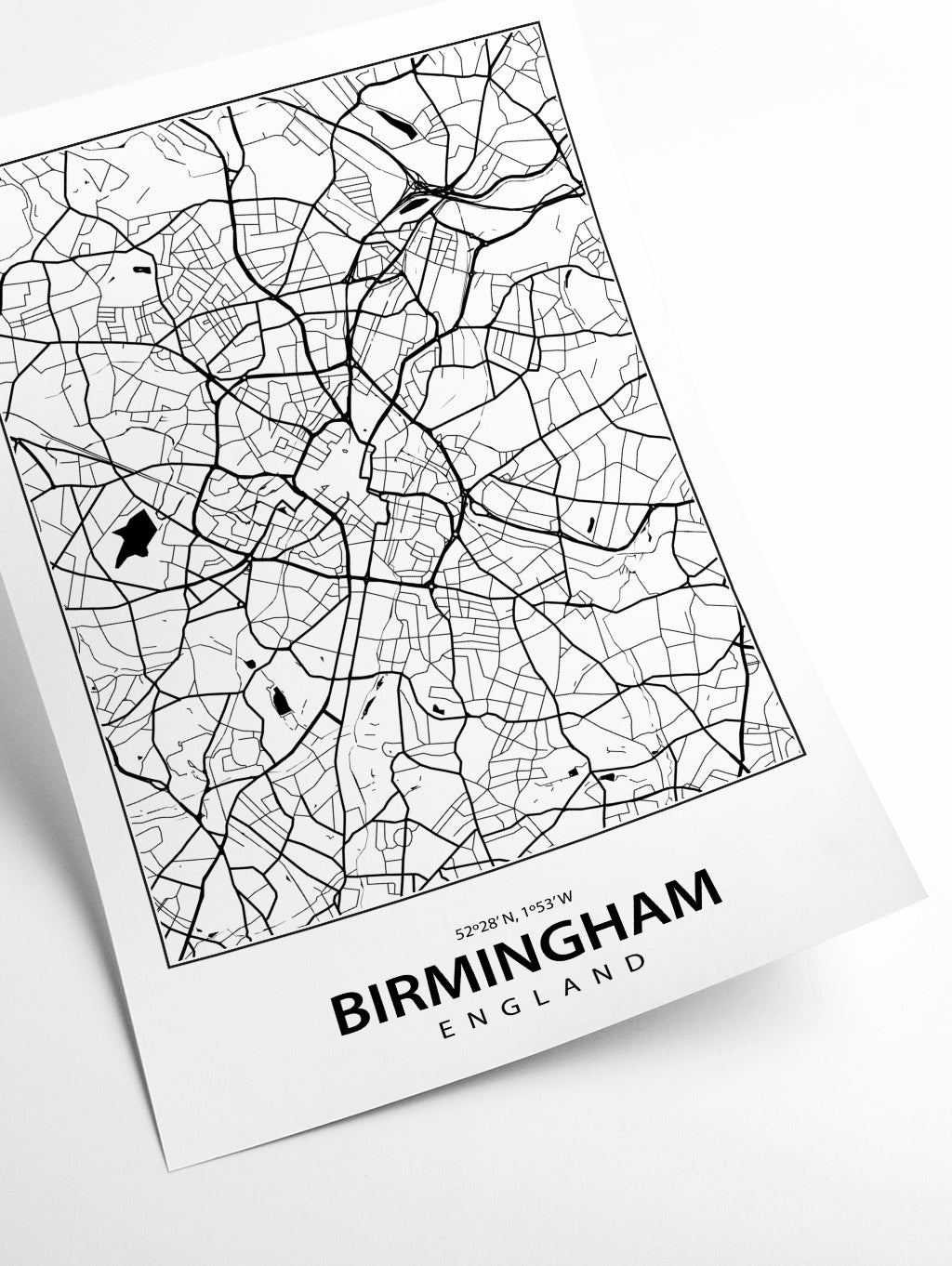 Map of Birmingham