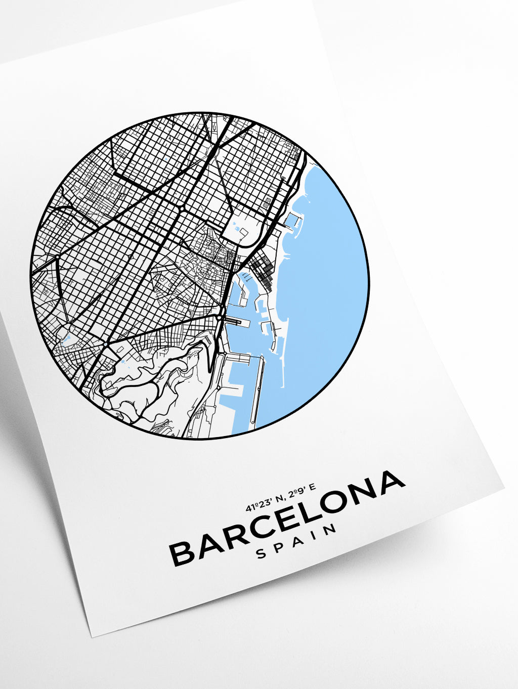 Map of Barcelona