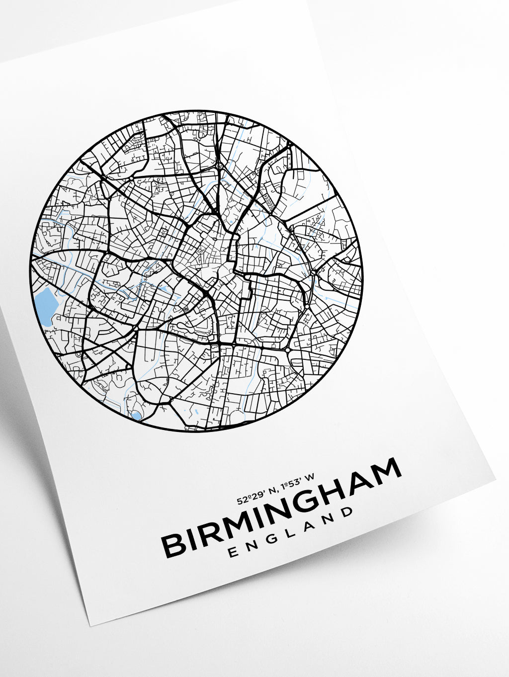 Map of Birmingham