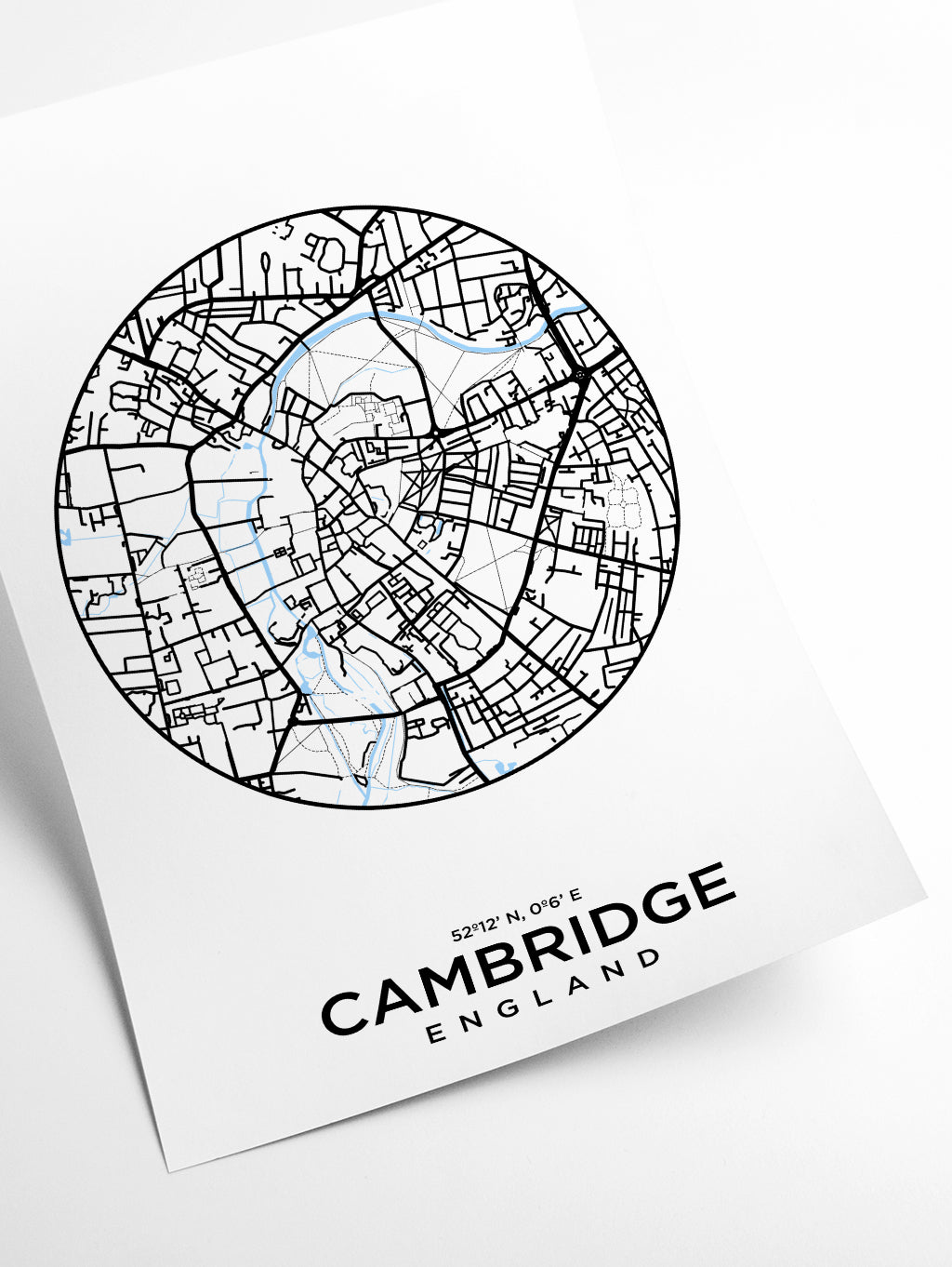 Map of Cambridge