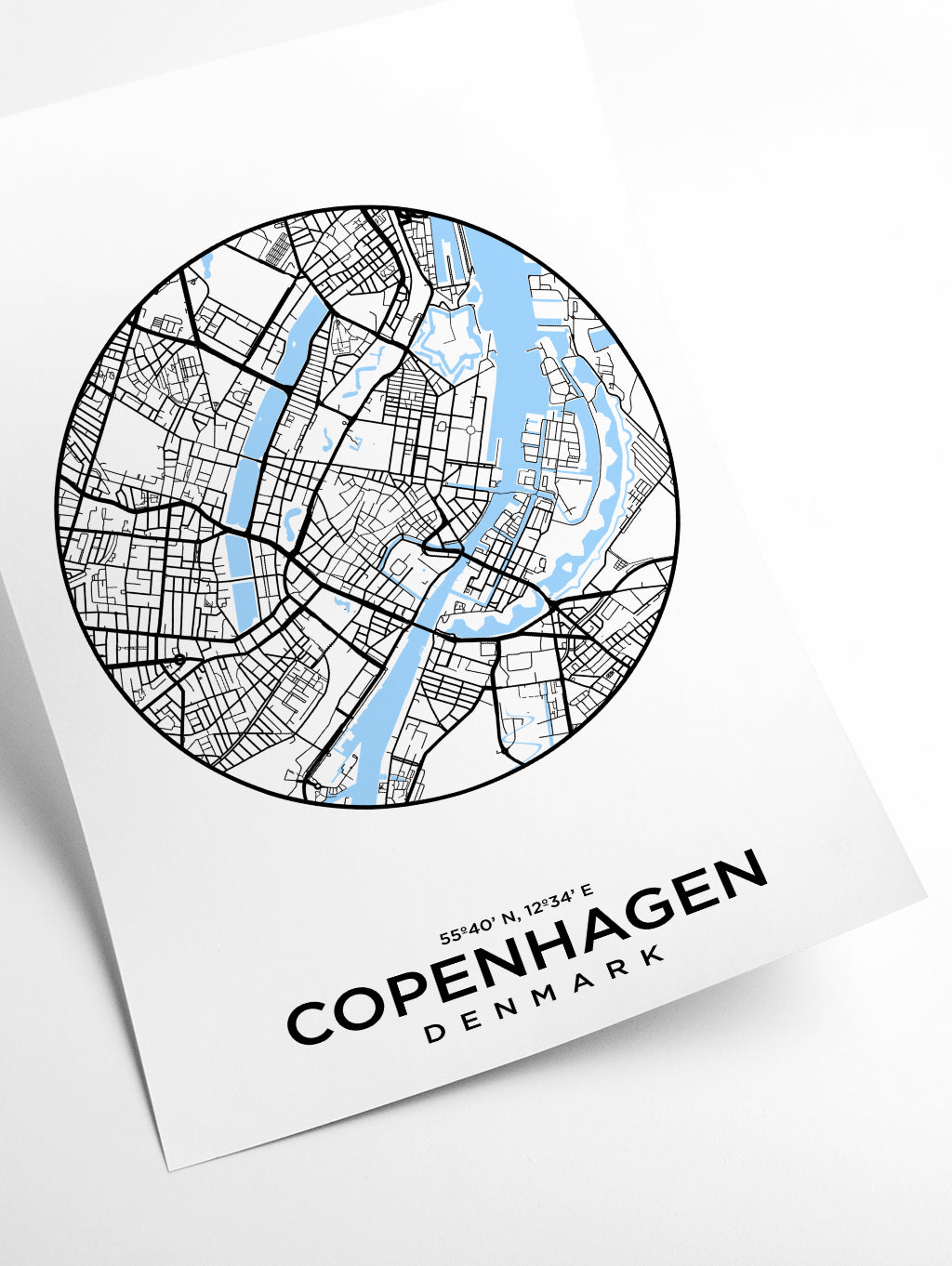 Map of Copenhagen