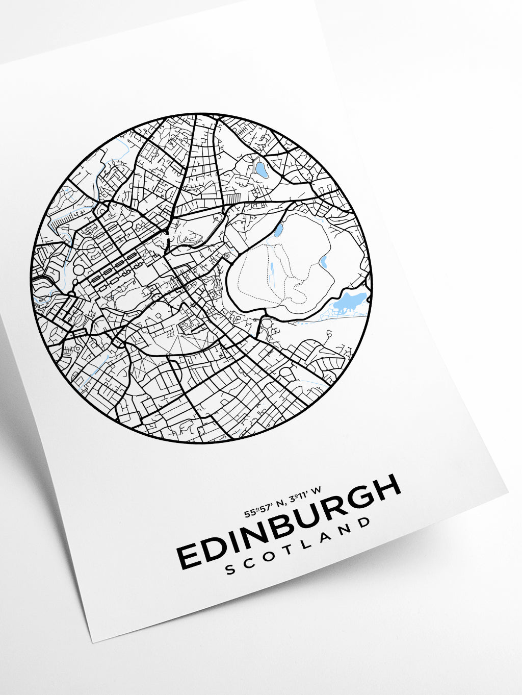 Map of Edinburgh