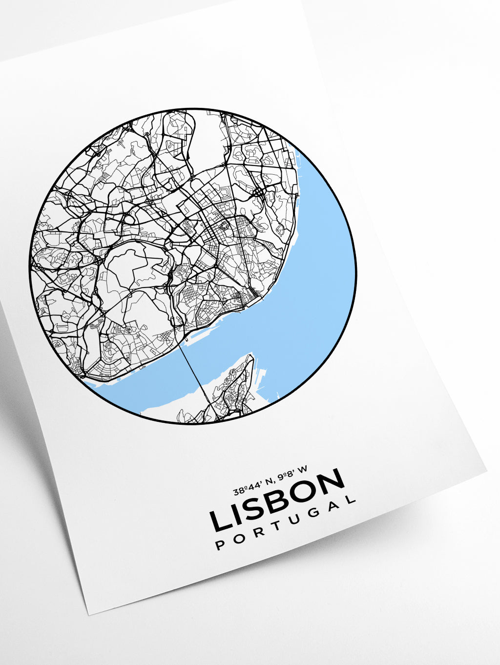 Map of Lisbon