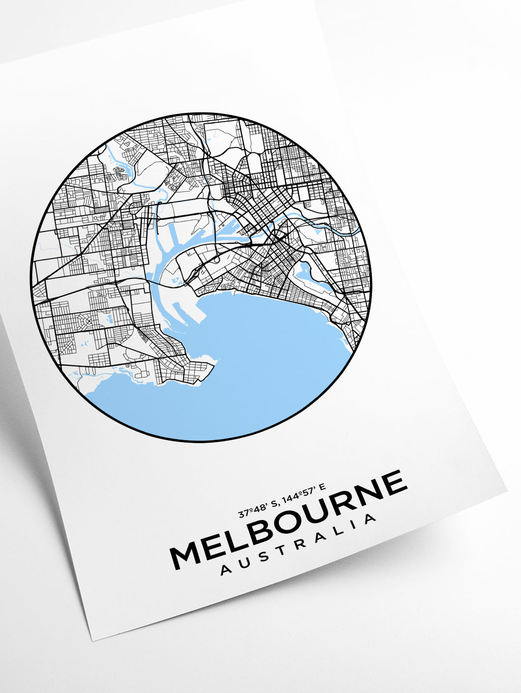 Map of Melbourne