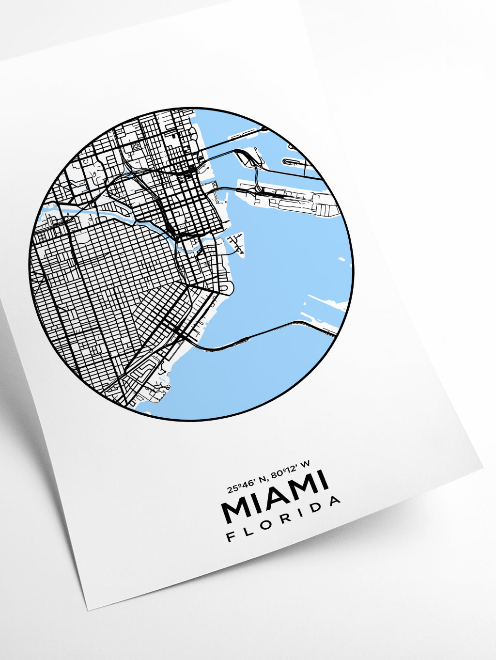 Map of Miami