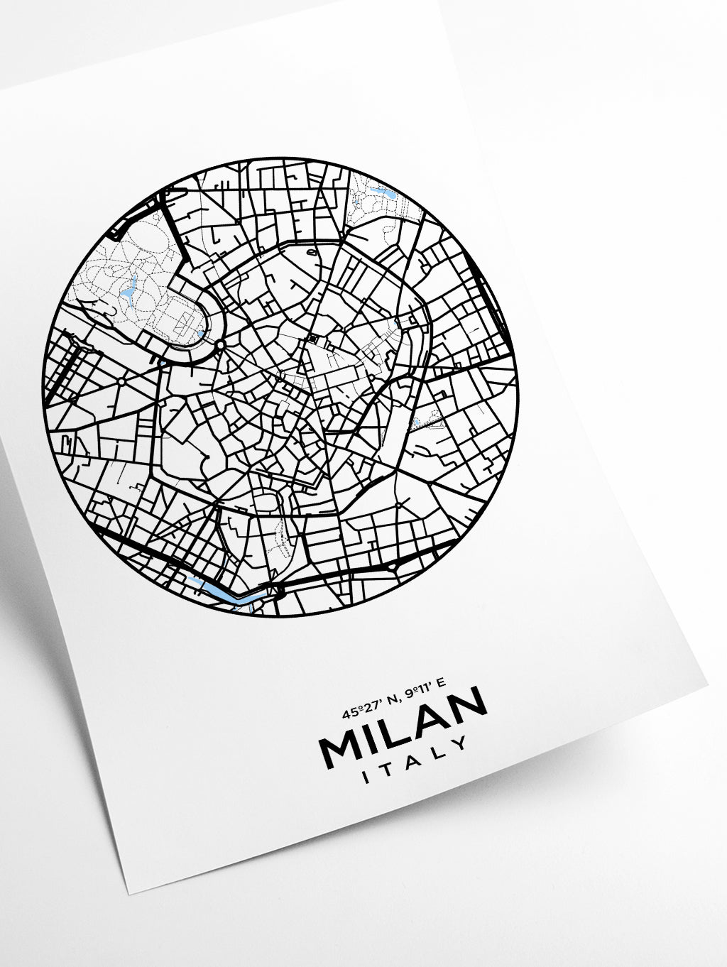 Map of Milan
