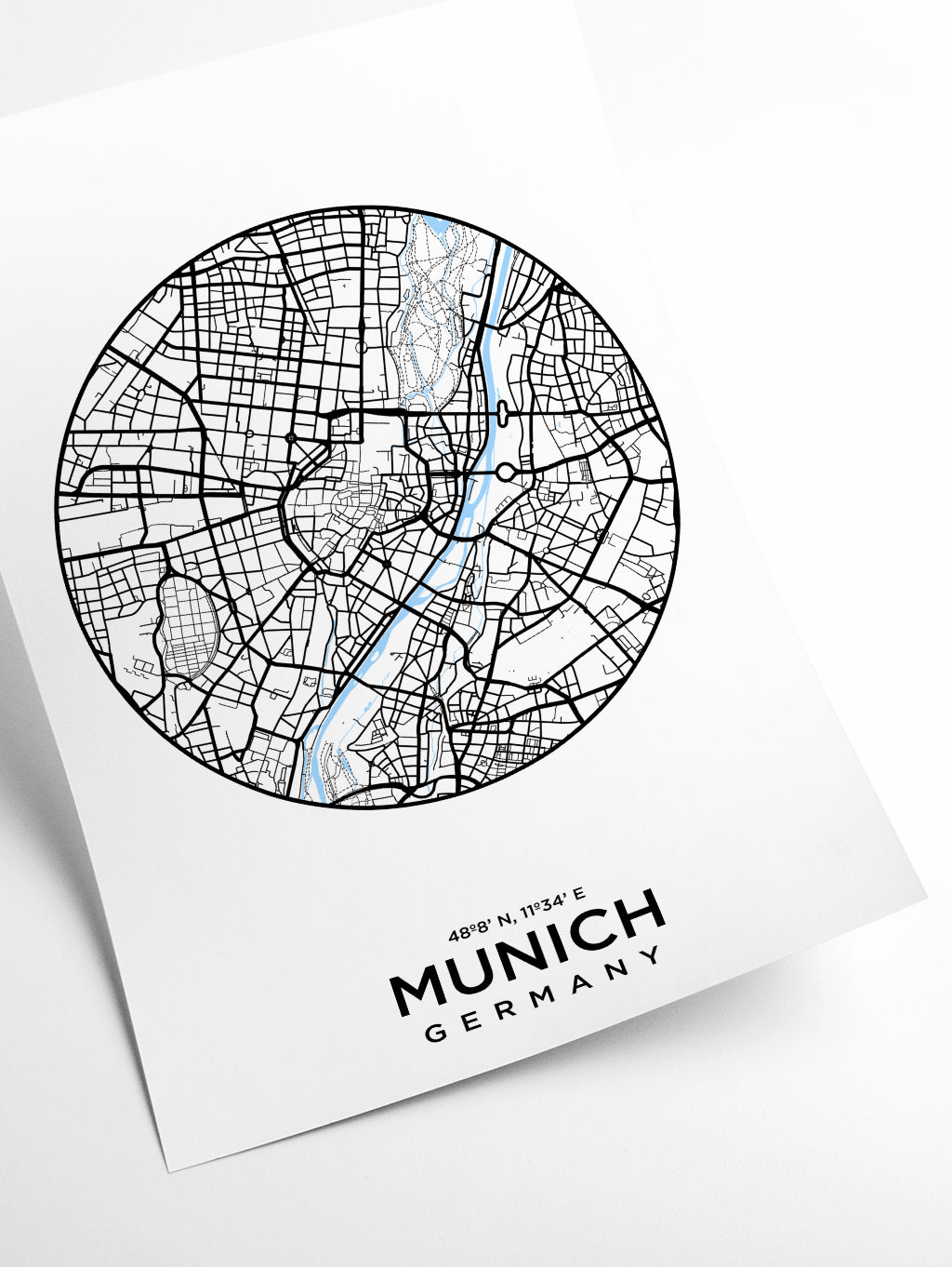 Map of Munich