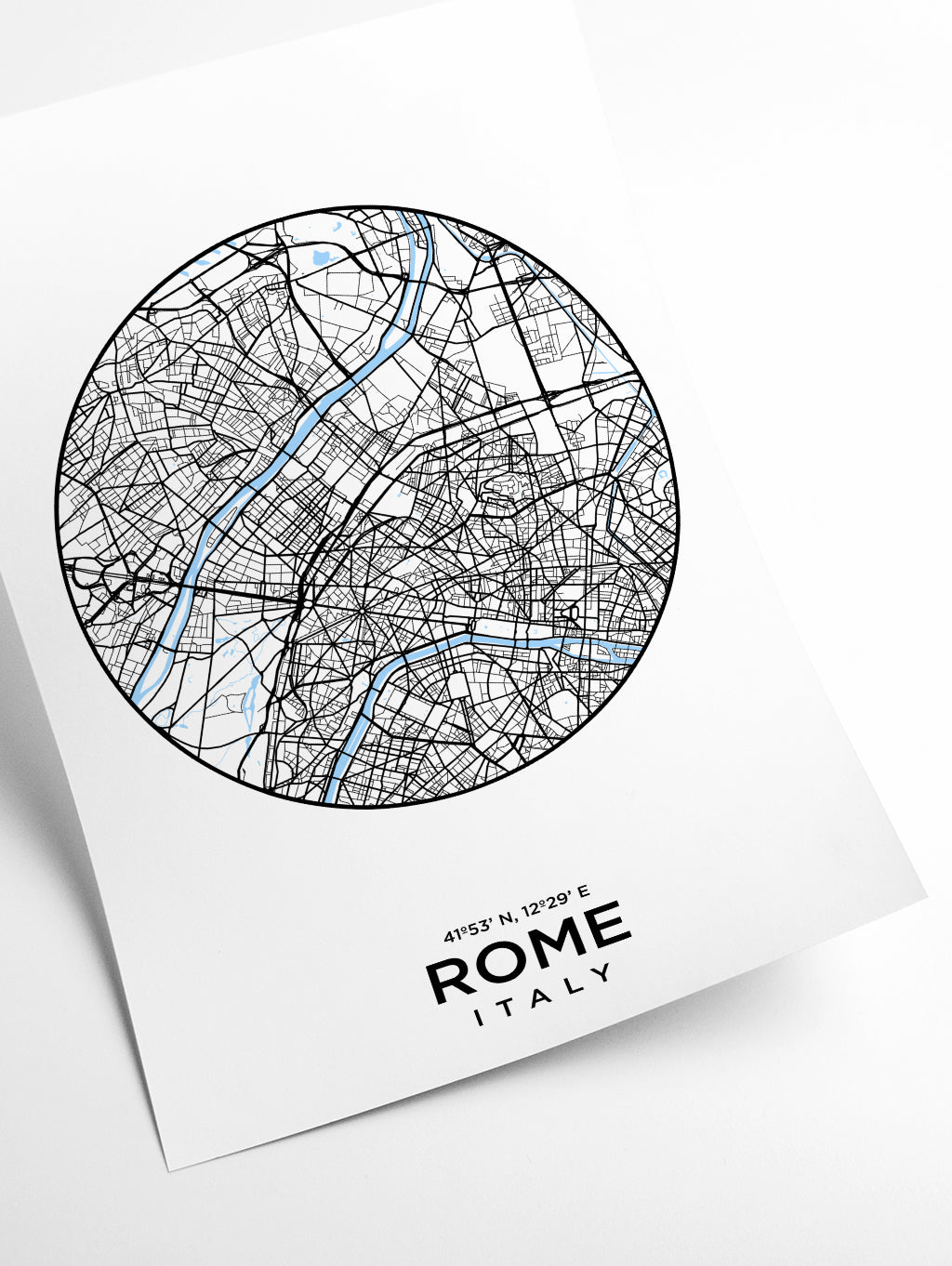Map of Rome