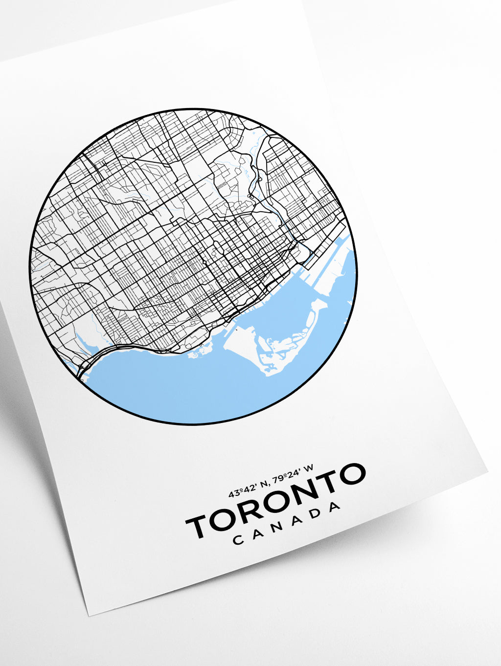 Map of Toronto