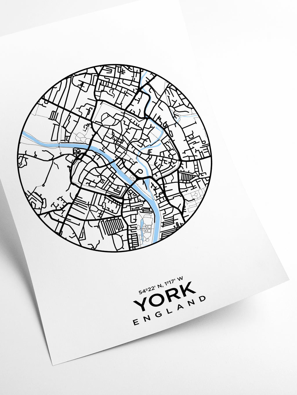 Map of York