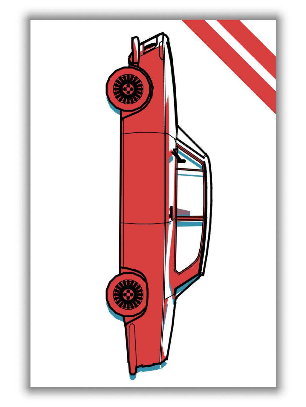 red car