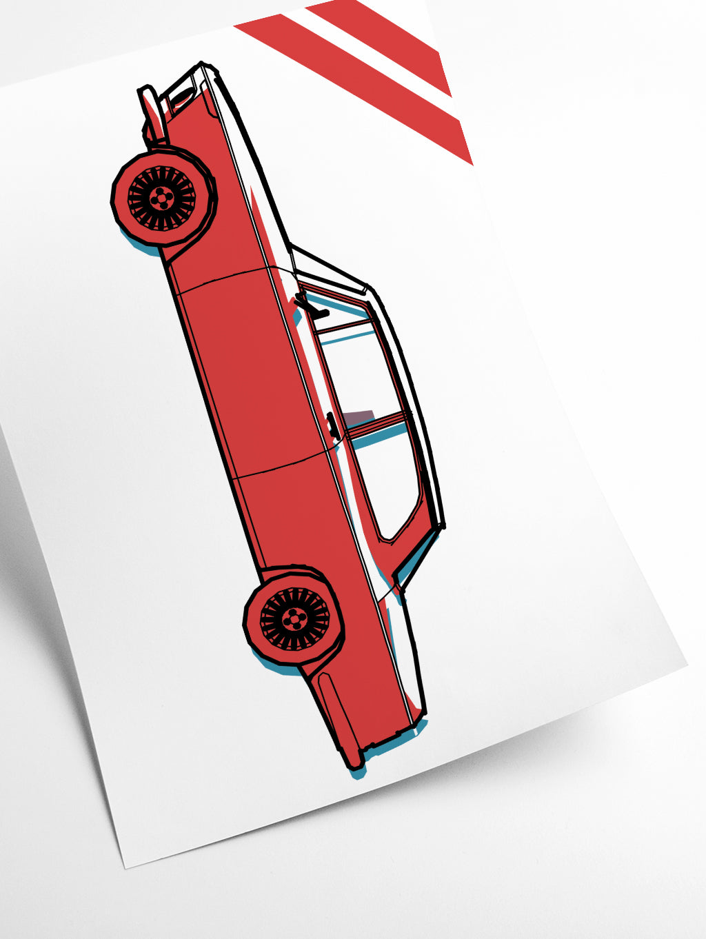 red car